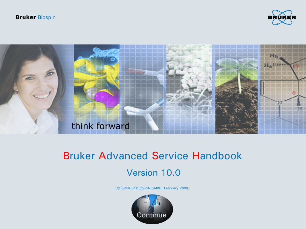 Bruker Advanced Service Handbook