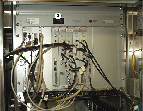 Location of the Mains Switches for AQS and IPSO